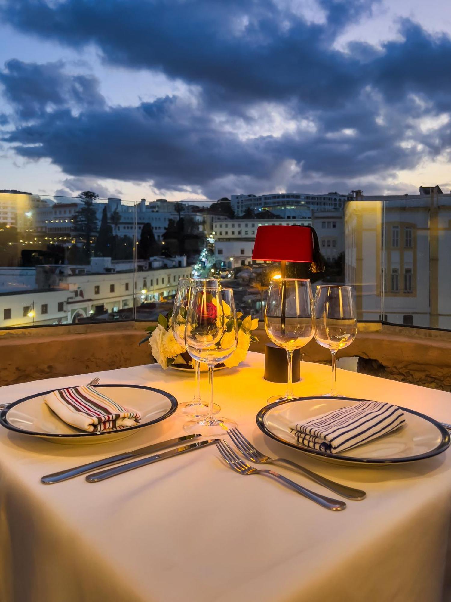 Riad Tanja By Chef Moha Tangier Bagian luar foto